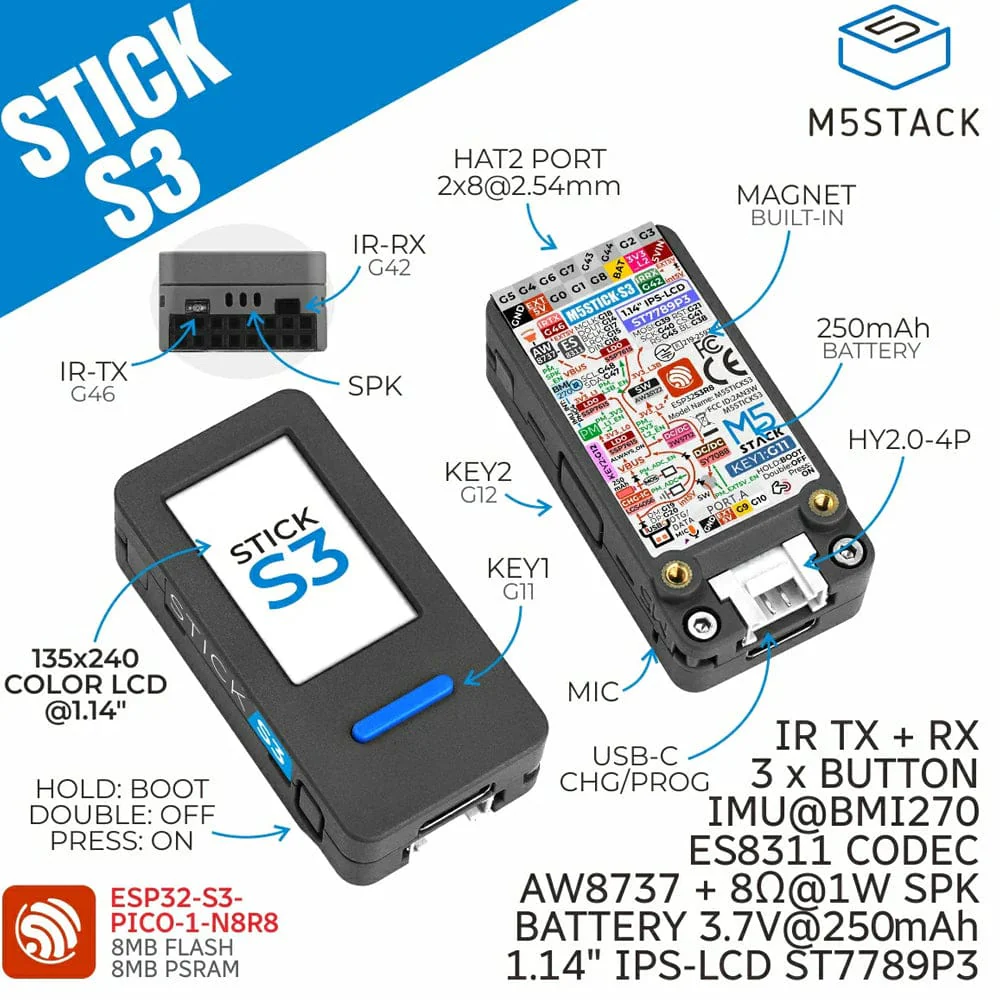 M5StickS3 ESP32S3 - Image 2