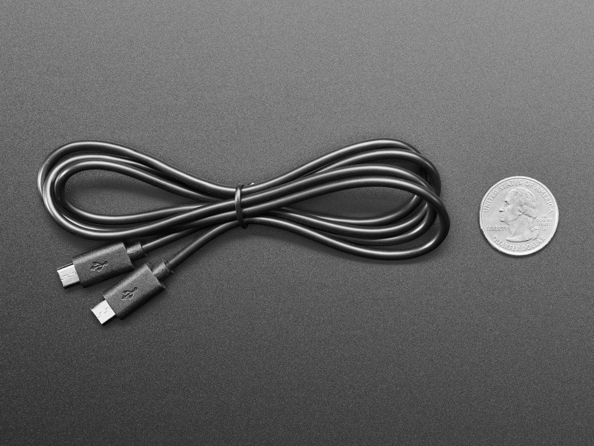 MakeCode Sync Cable - micro B USB to micro B USB (1 meter long) [discontinued] - Image 3
