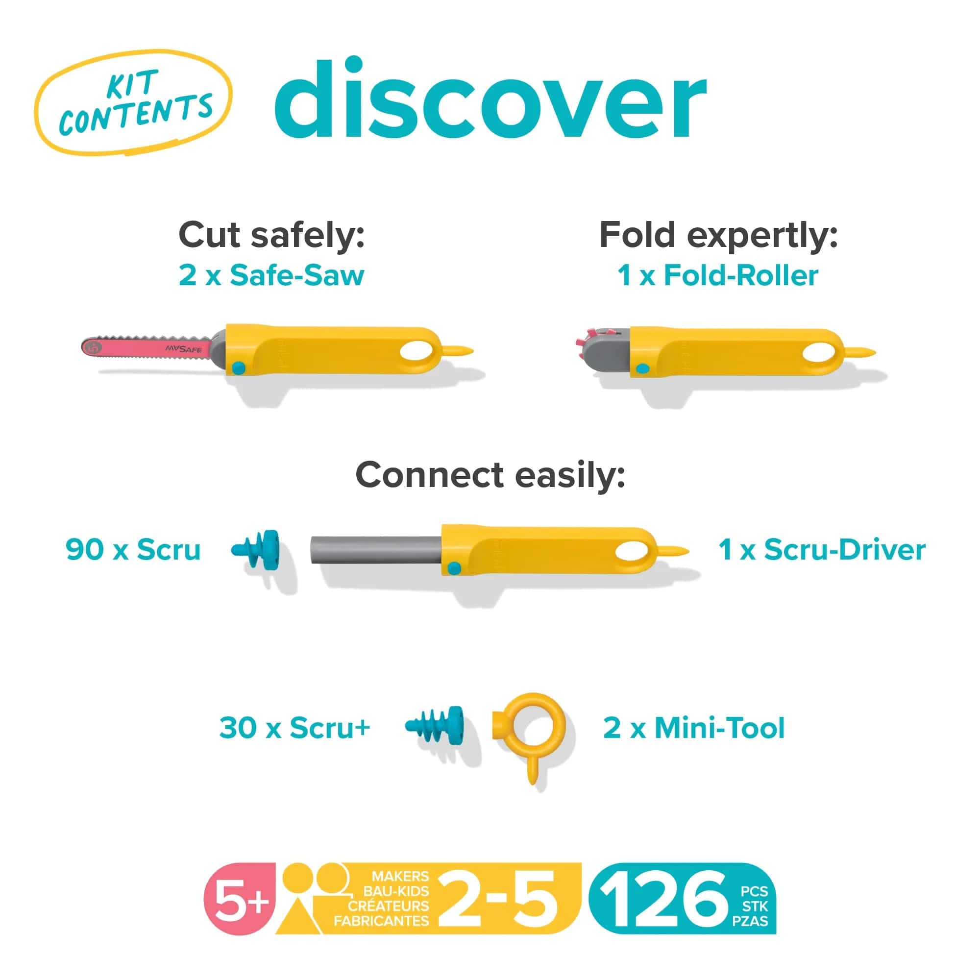 Makedo Discover Kit - Image 3