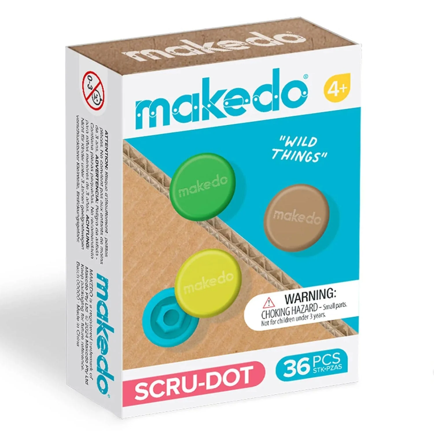 Makedo Scru-Dot - Wild Things