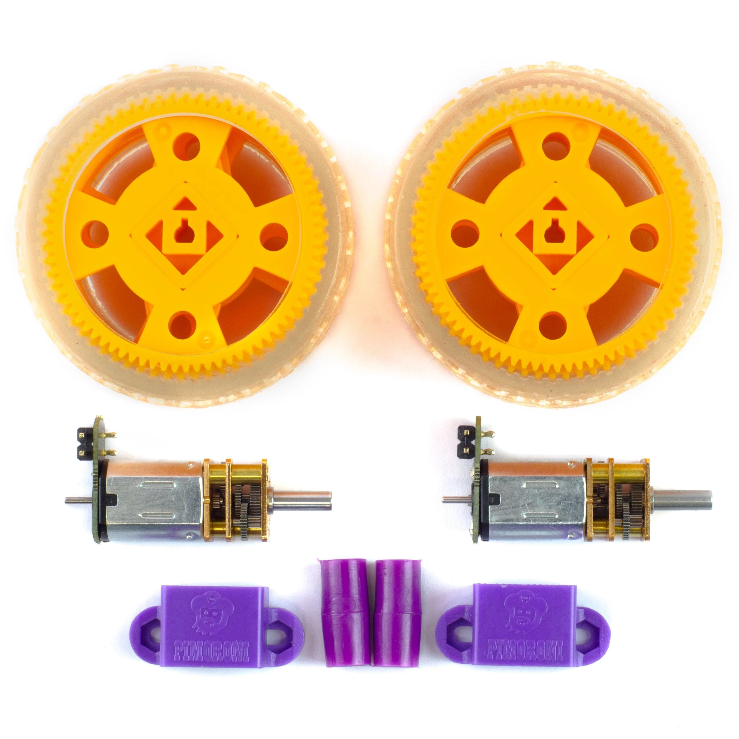 Maker Essentials - Micro-motors & Grippy Wheels - Image 2