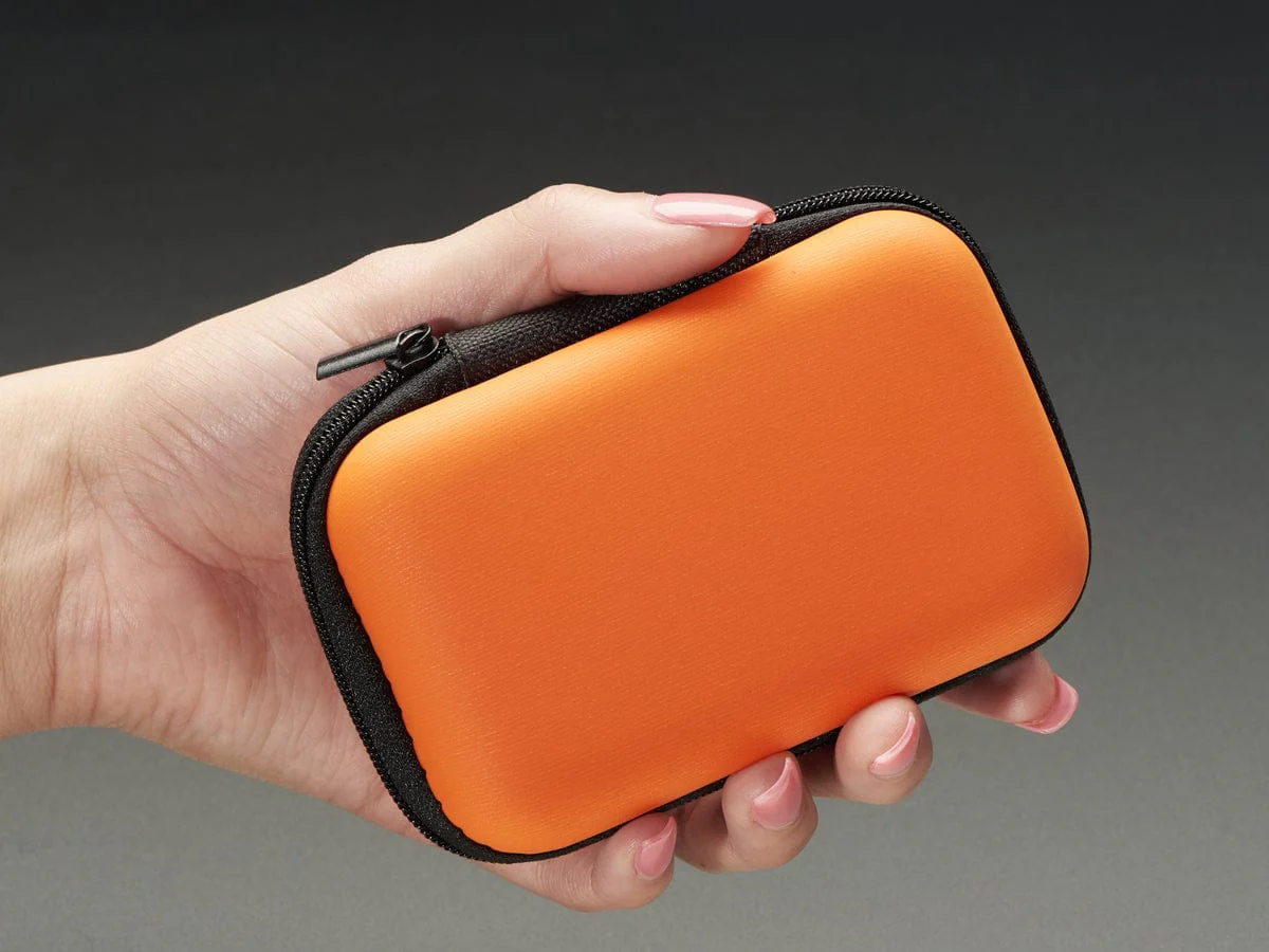 Maker-Friendly Zipper Case - Orange - Image 2
