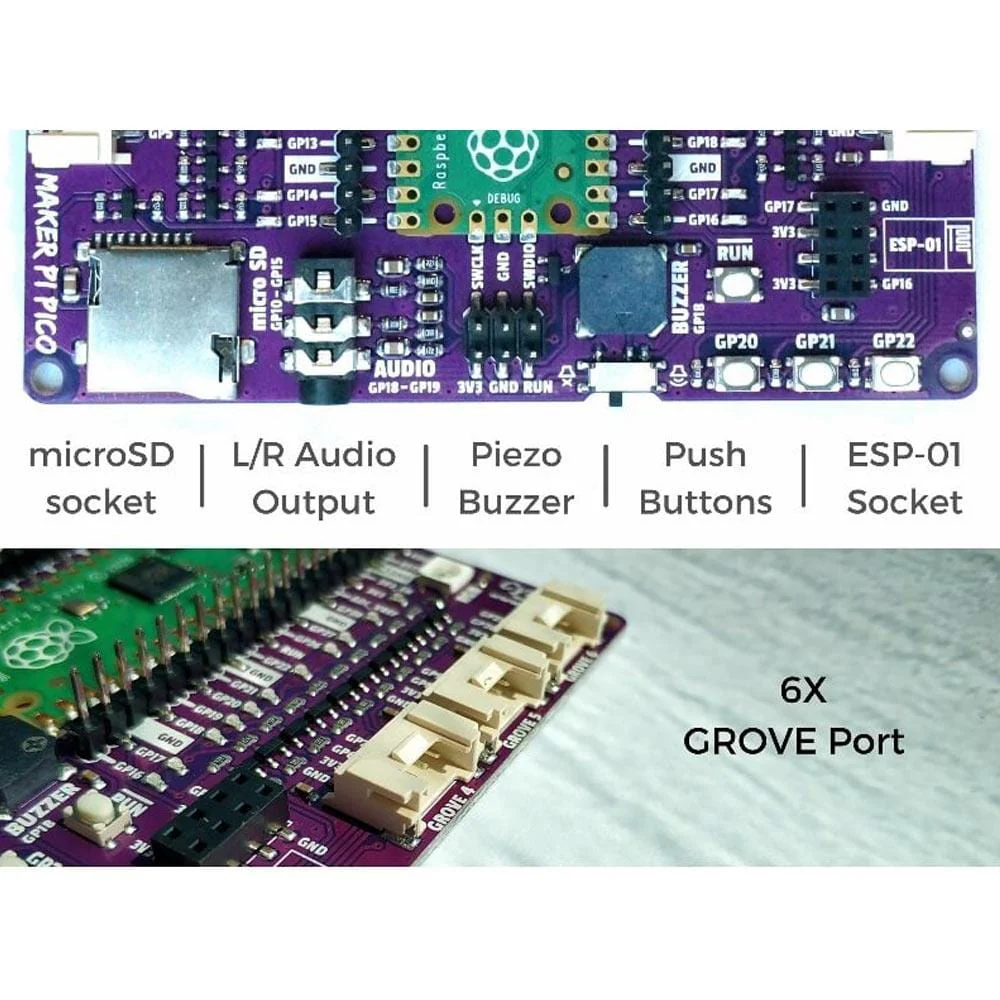 Maker Pi Pico Base (without Pico) - Image 11
