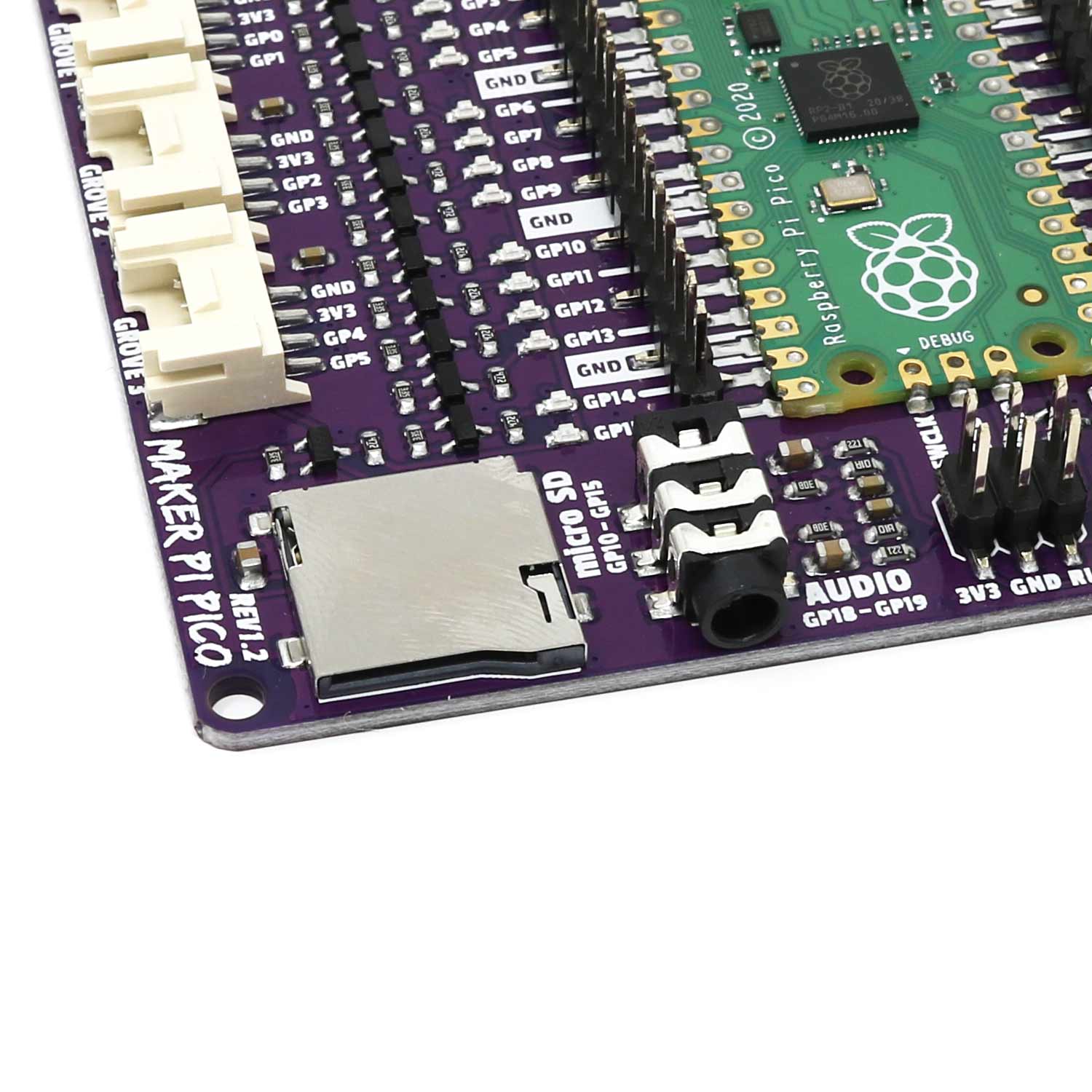 Maker Pi Pico (with pre-soldered Pico) - Image 3