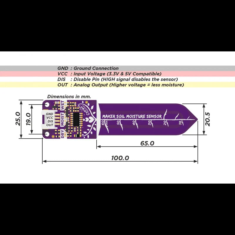 Maker Soil Moisture Sensor (Capacitive) - Image 11