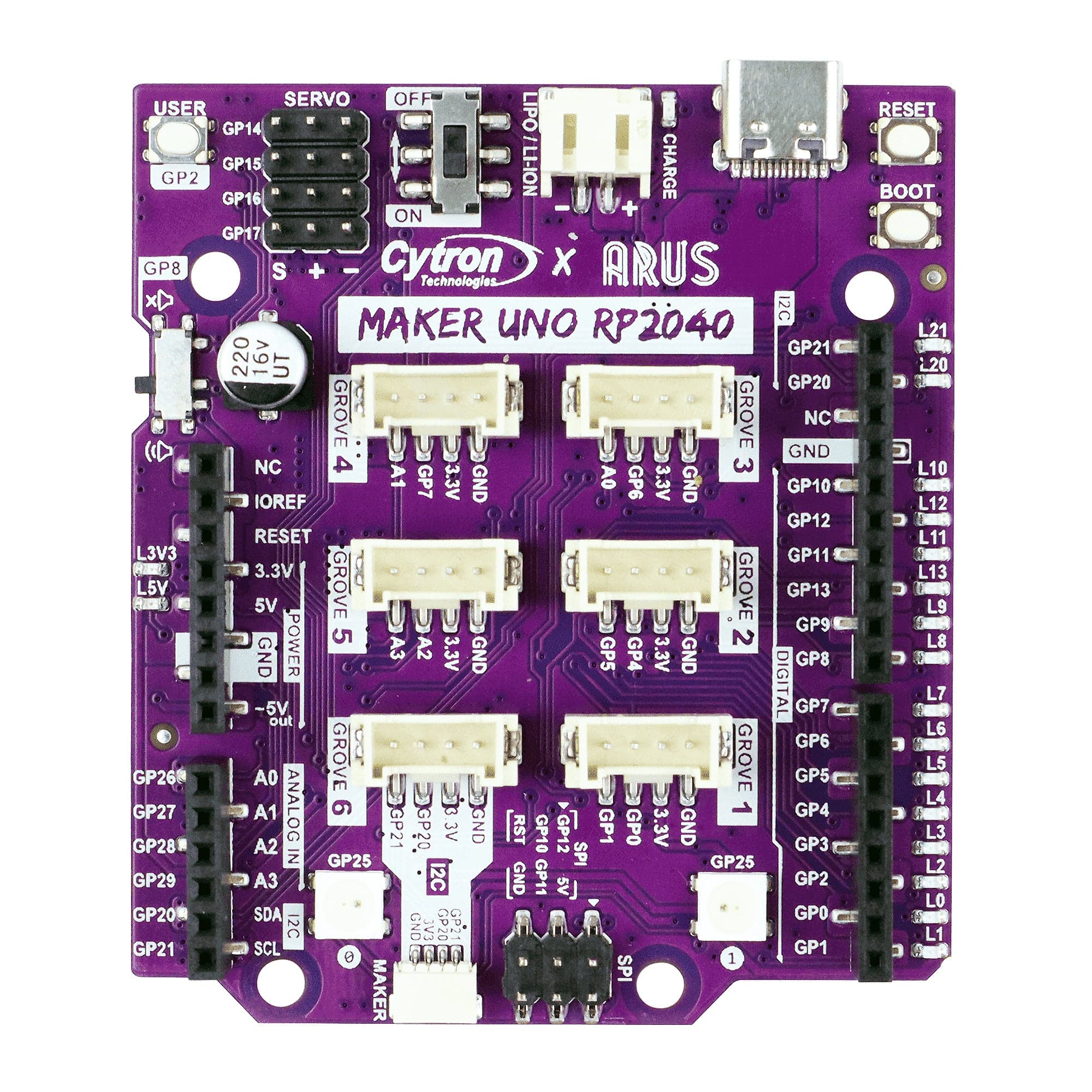 Maker Uno RP2040 - Image 2