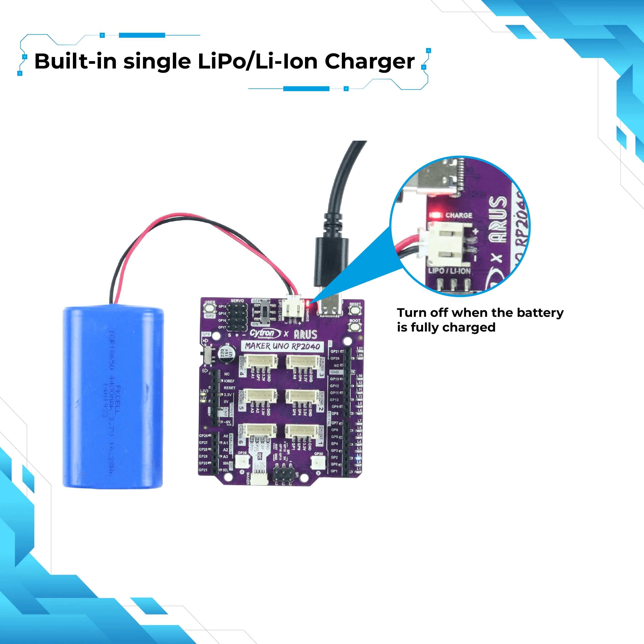 Maker Uno RP2040 - Image 6