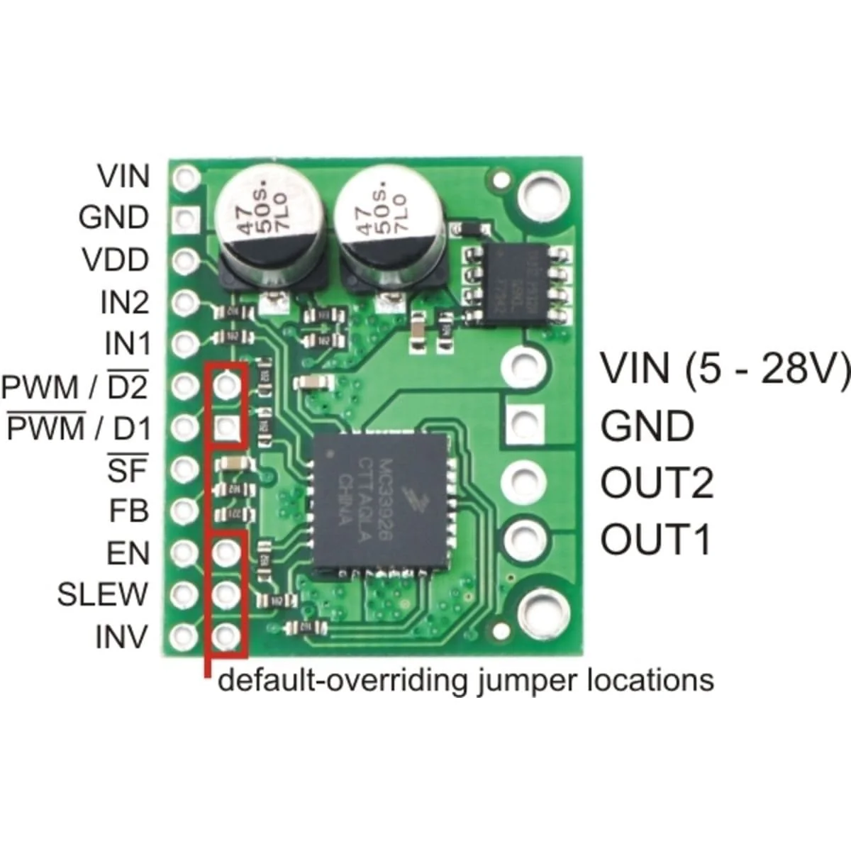 Pololu MC33926 Motor Driver Carrier - Image 2