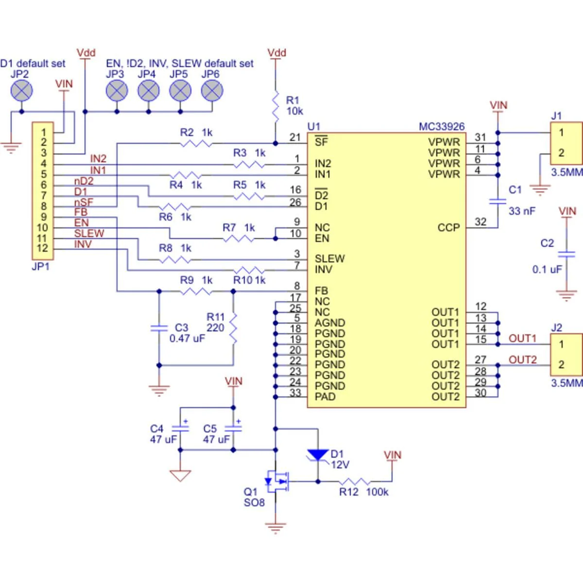 Pololu MC33926 Motor Driver Carrier - Image 6