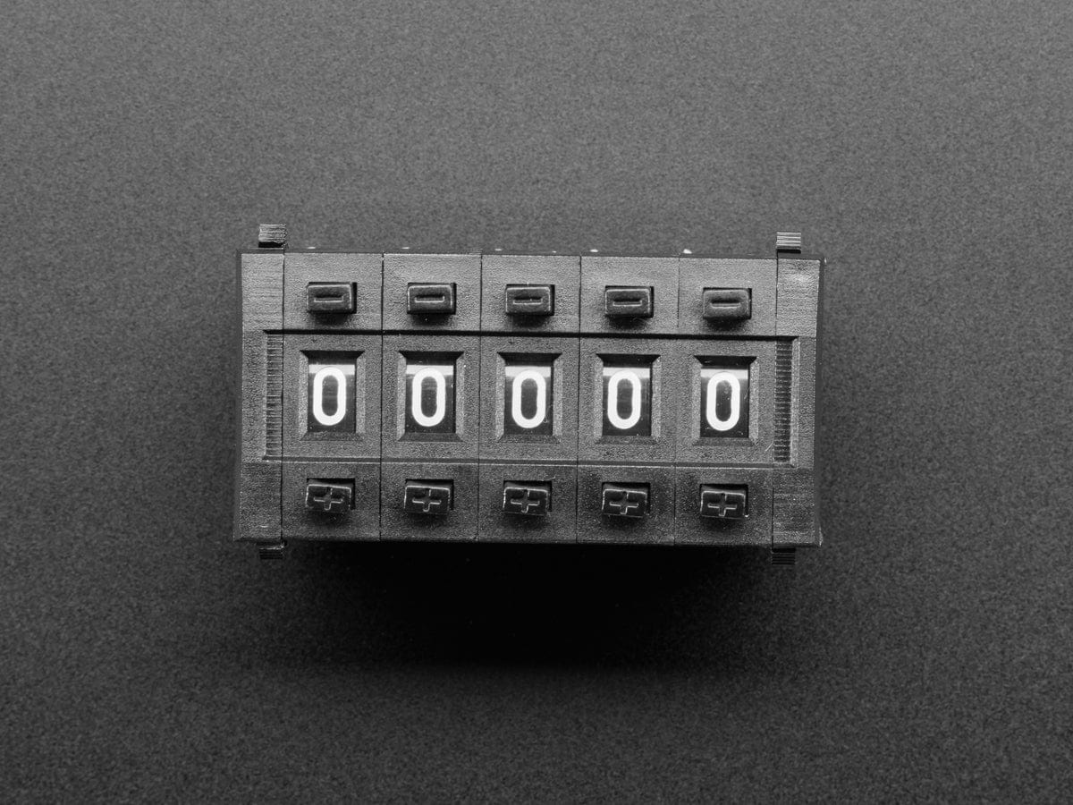 Mechanical Decade Counters - Small Size - Pack of 5 - Image 3