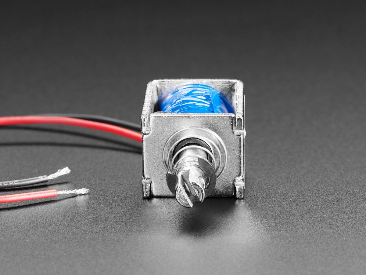 Medium Push-Pull Solenoid - 5V or 6V - Image 2