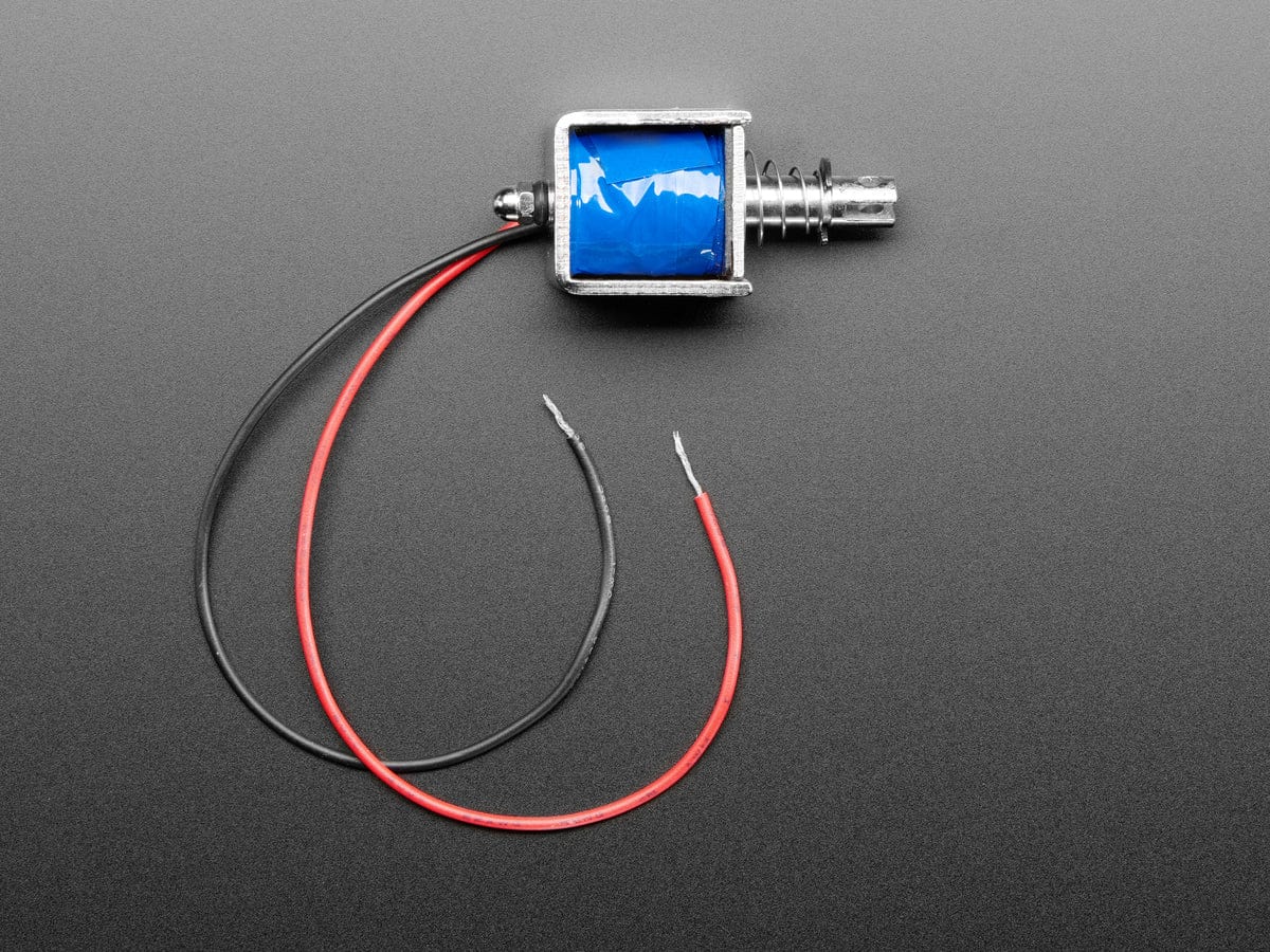 Medium Push-Pull Solenoid - 5V or 6V - Image 3