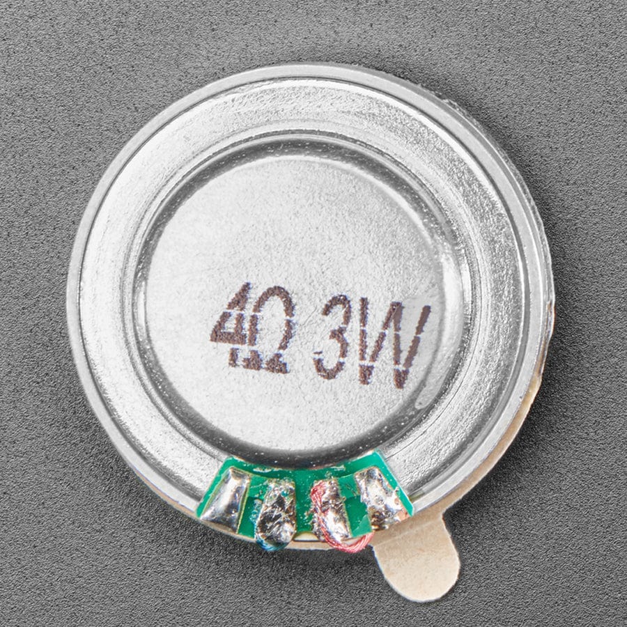 Medium Surface Transducer with Wires - 4 Ohm 3 Watt - Image 2