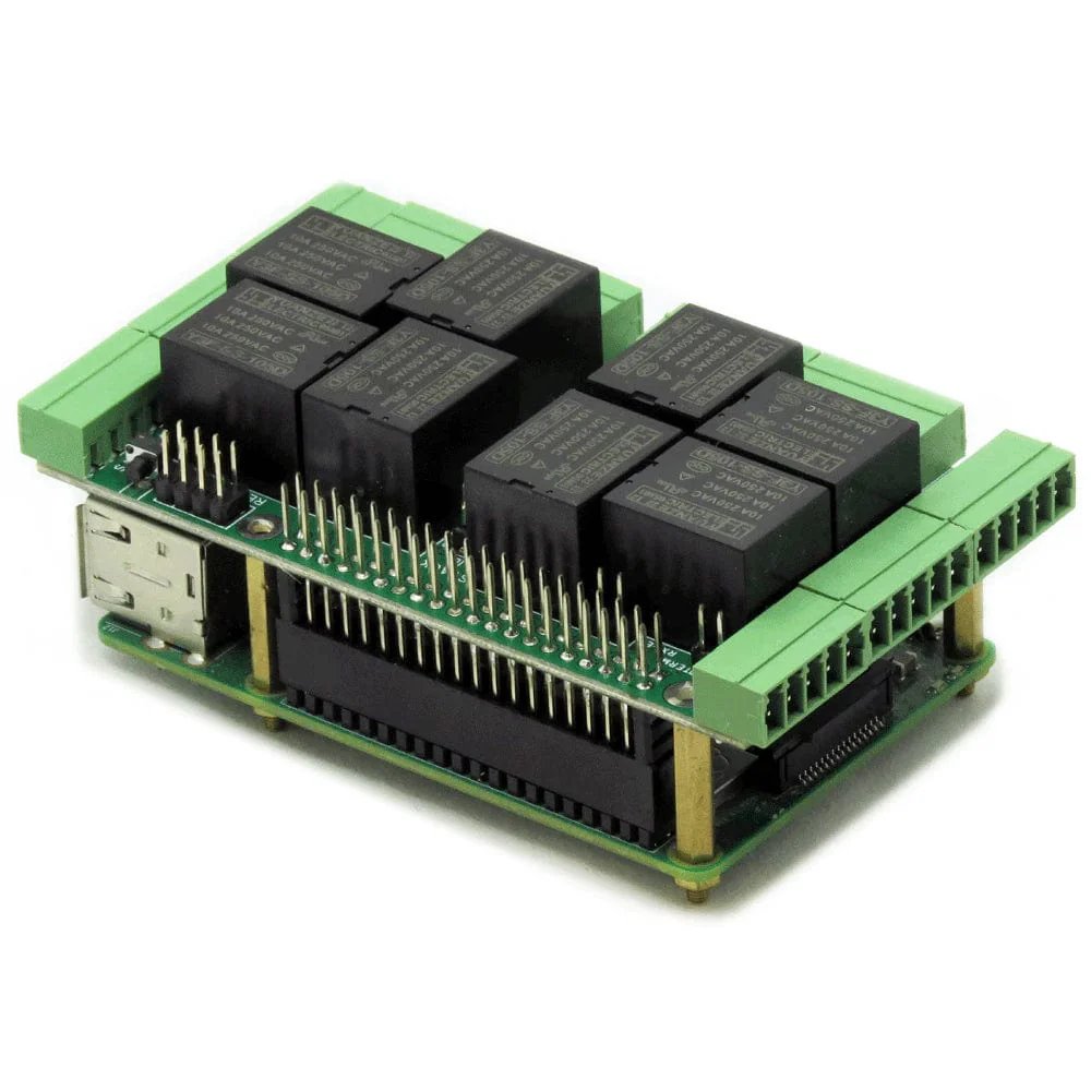 Home Automation 8-Layer Stackable HAT for Raspberry Pi (v4.0) - Image 2