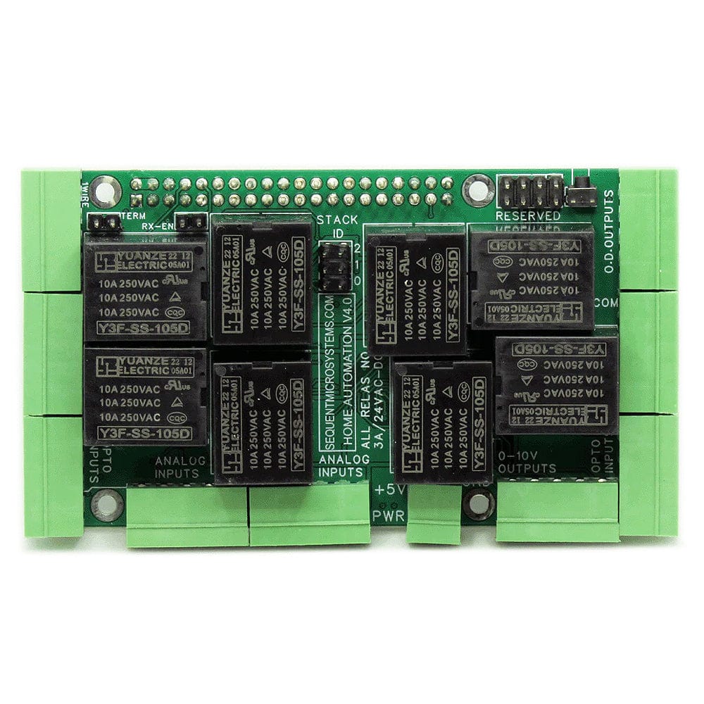 Home Automation 8-Layer Stackable HAT for Raspberry Pi (v4.0) - Image 4