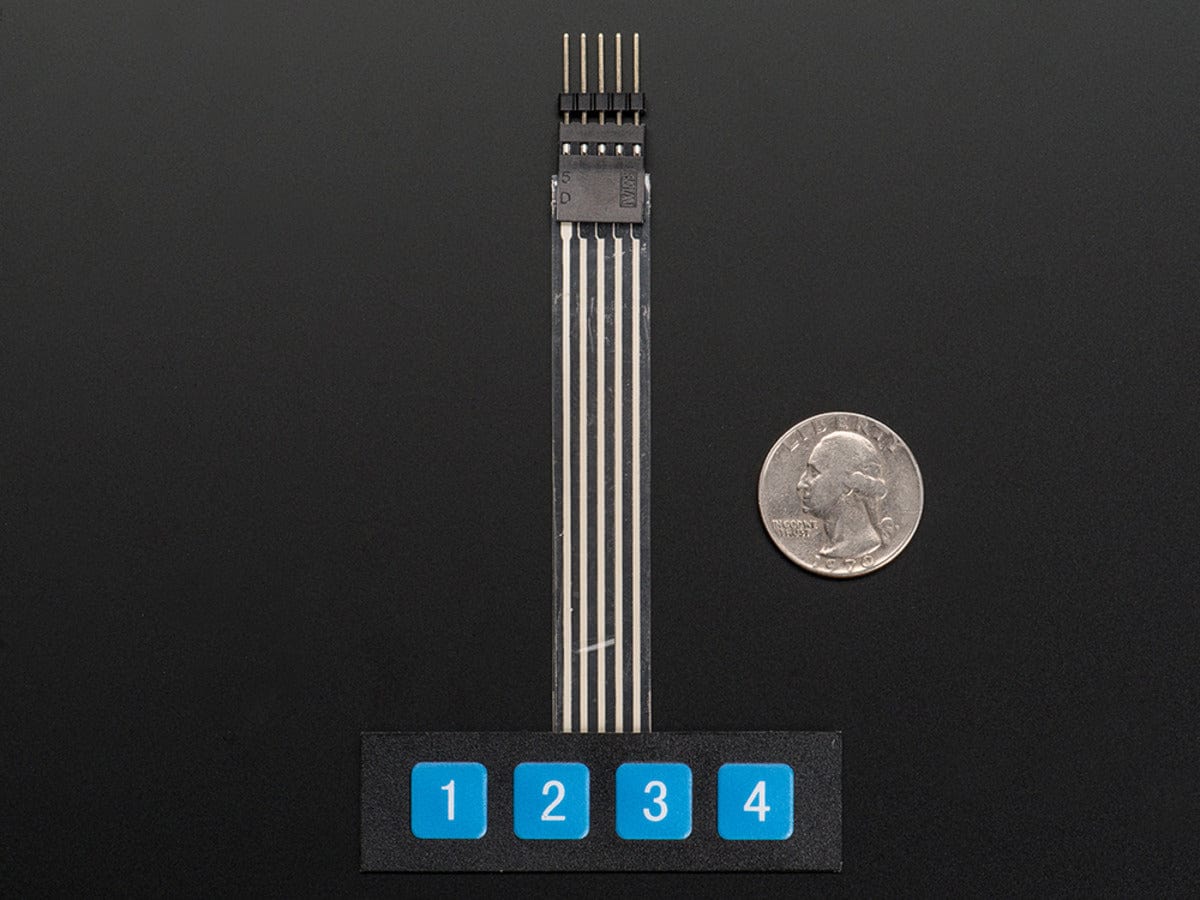 Membrane 1x4 Keypad + Extras - Image 3