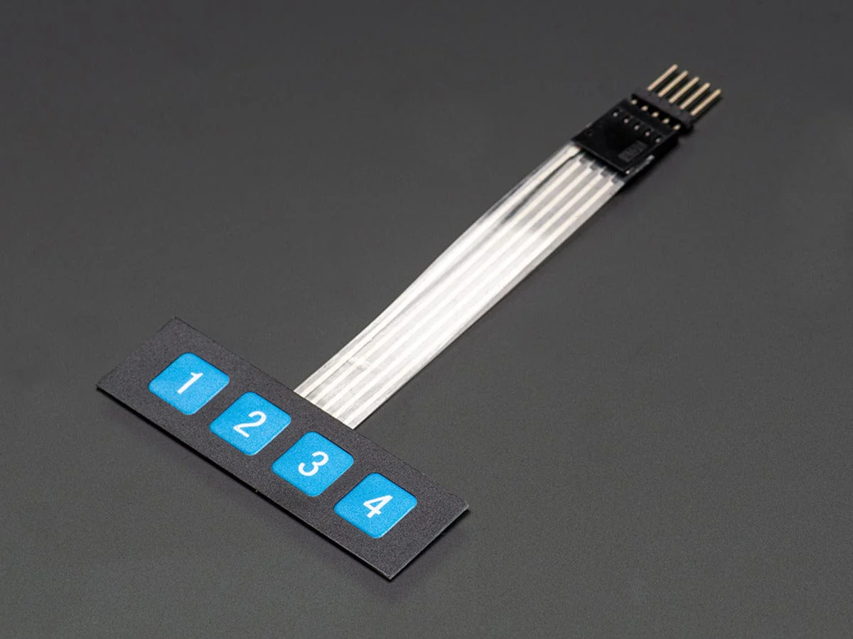 Membrane 1x4 Keypad + Extras - Image 4