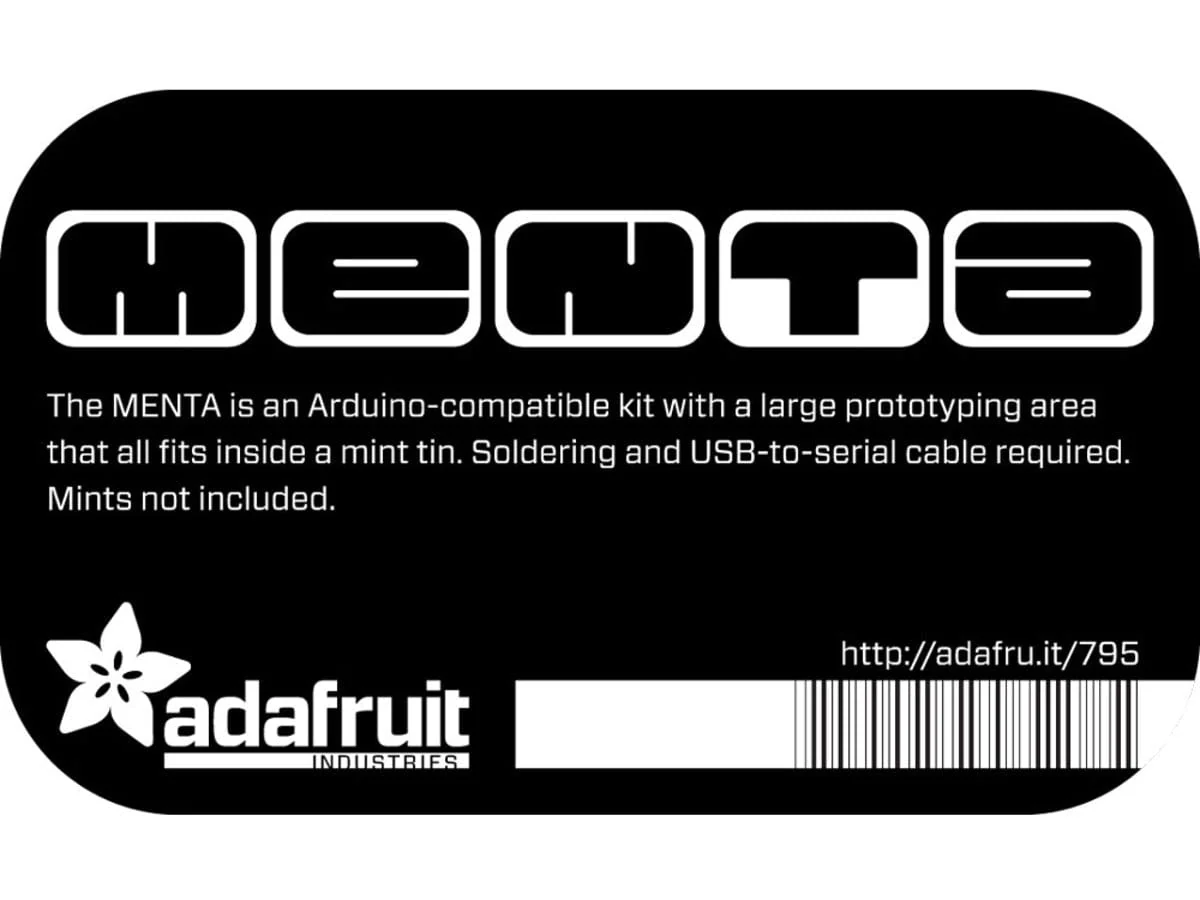 MENTA - Sticker for mint tin [Discontinued] - Image 3