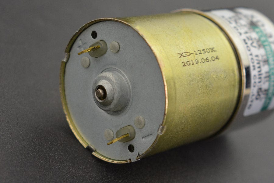 Metal DC Geared Motor - 12V 50RPM 26kg.cm - Image 2