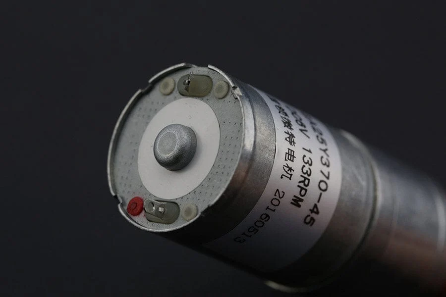 Metal DC Geared Motor - 6V 133RPM 4.5kg.cm - Image 3