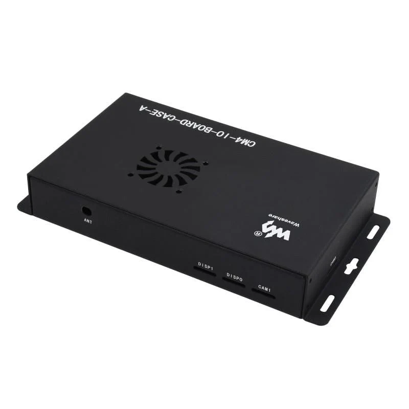 Metal Enclosure for Compute Module 4 IO Board (with Cooling Fan) - Image 3
