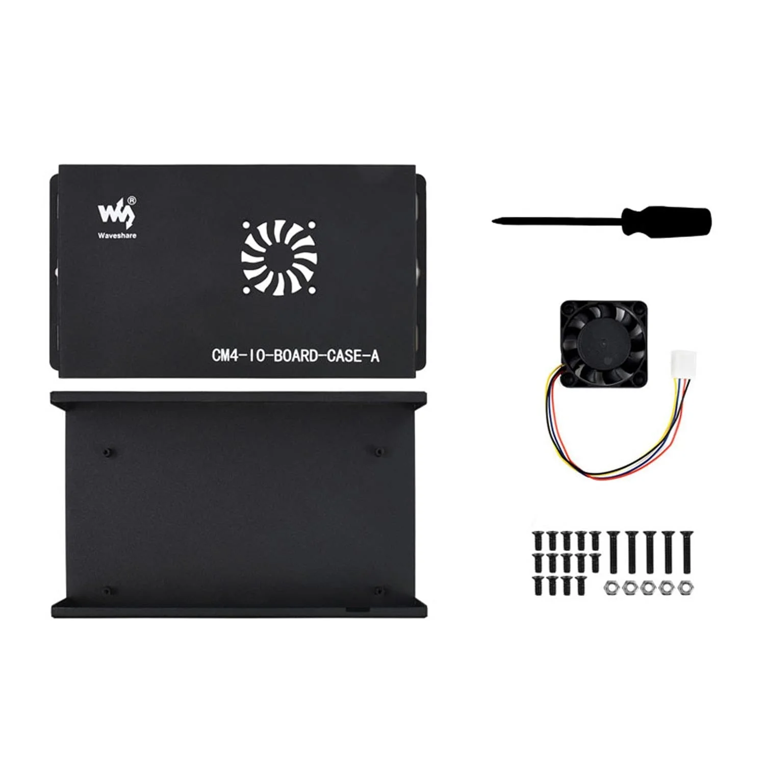 Metal Enclosure for Compute Module 4 IO Board (with Cooling Fan) - Image 5