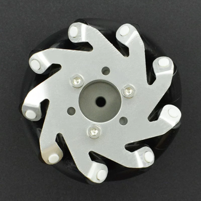 Metal Mecanum Wheel with Motor Shaft Coupling (65mm) - Left - Image 2