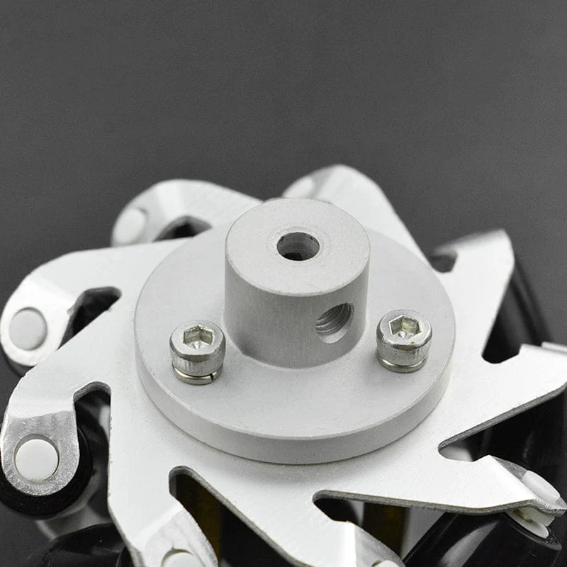 Metal Mecanum Wheel with Motor Shaft Coupling (65mm) - Right - Image 4