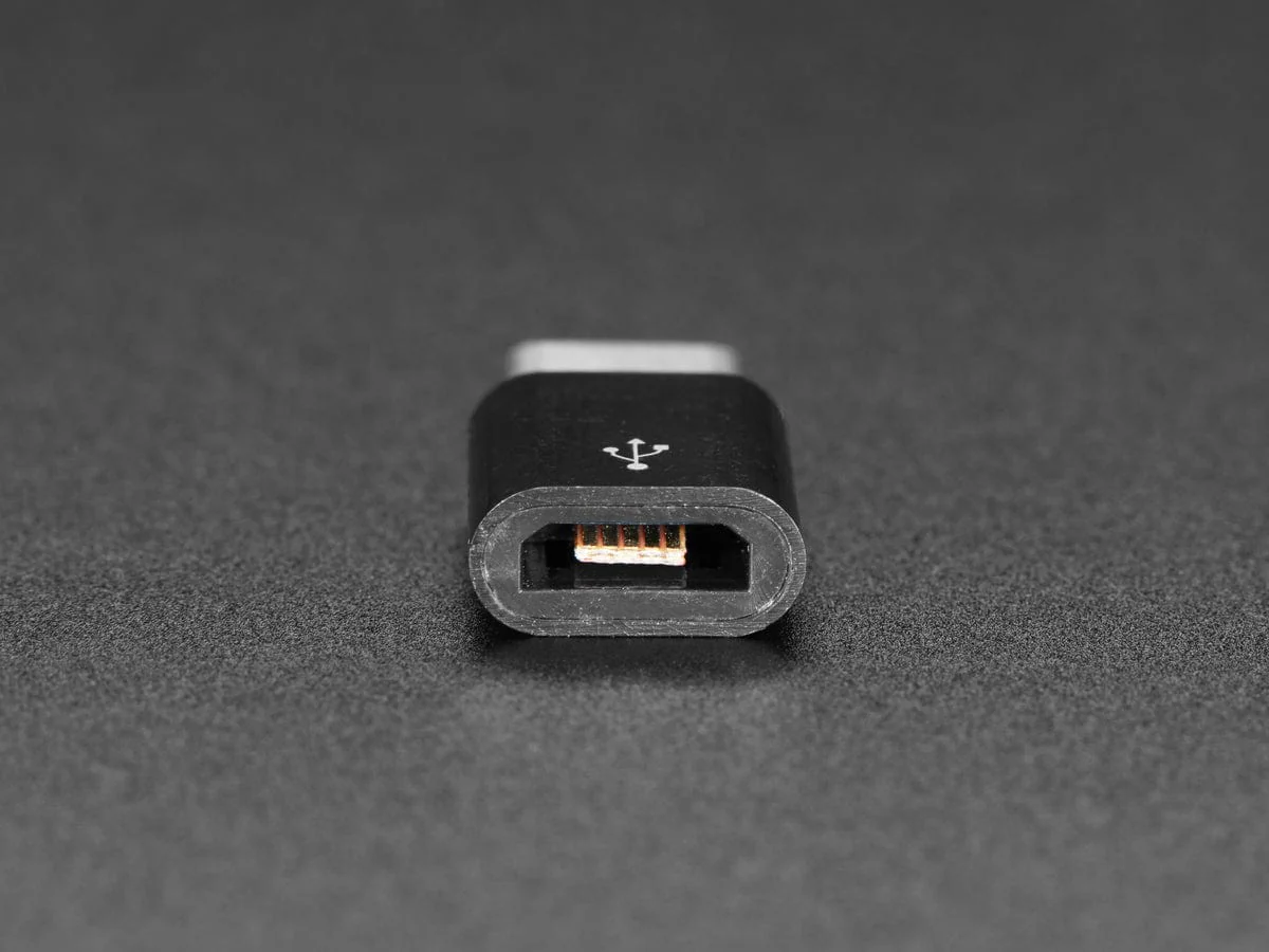 Micro B USB to USB C Adapter - Image 3