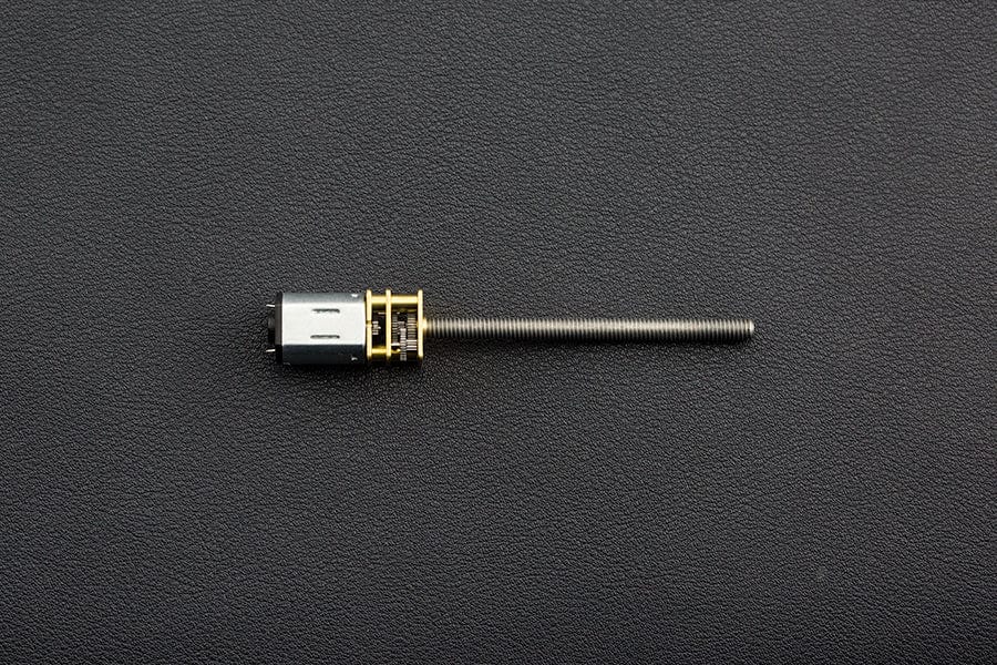 Micro Metal DC Geared Motor with Lead Screw (6V 150RPM M4*55) - Image 2