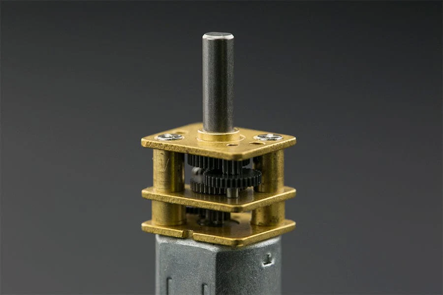 Micro Metal Gear Motor with Connector (50:1) - Image 4