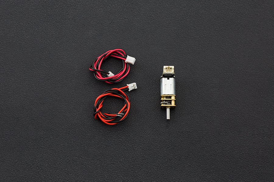 Micro Metal Gear Motor with Connector (75:1) - Image 3