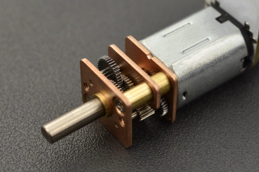 Micro Metal Geared Motor with Encoder - 6V 310RPM 50:1 - Image 3