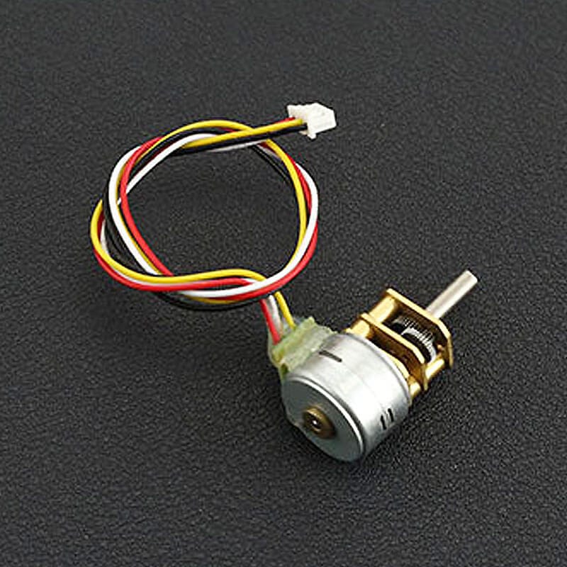 Micro Metal Geared Stepper Motor (12V 0.6kg.cm) - Image 3