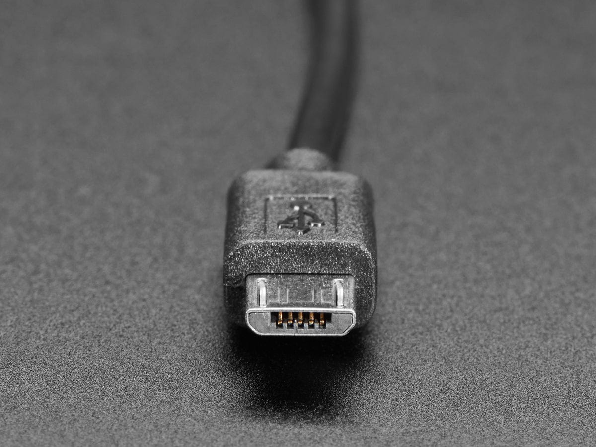 Micro USB to Micro USB OTG Cable - 10-12" / 25-30cm long - Image 2