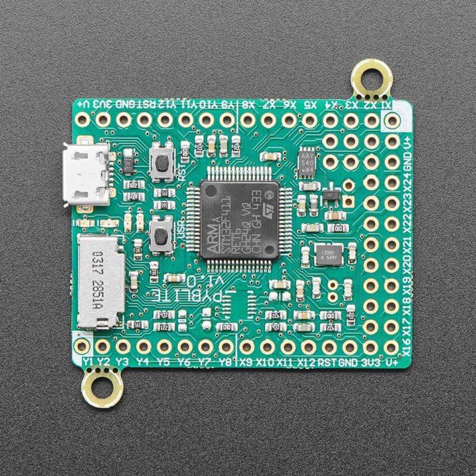 MicroPython Pyboard Lite v1.0 - STM32F411 [Discontinued] - Image 2