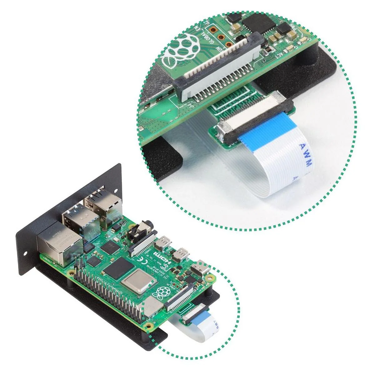 MicroSD Extender Set for Uctronics Cluster Cases (4 pieces) - Image 4
