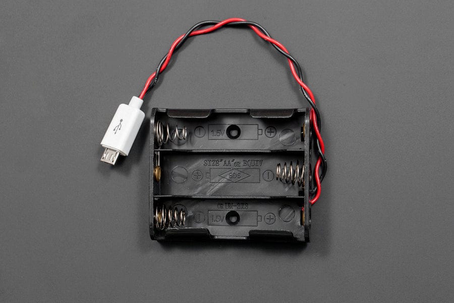 MicroUSB Battery Holder (3xAA) - Image 2