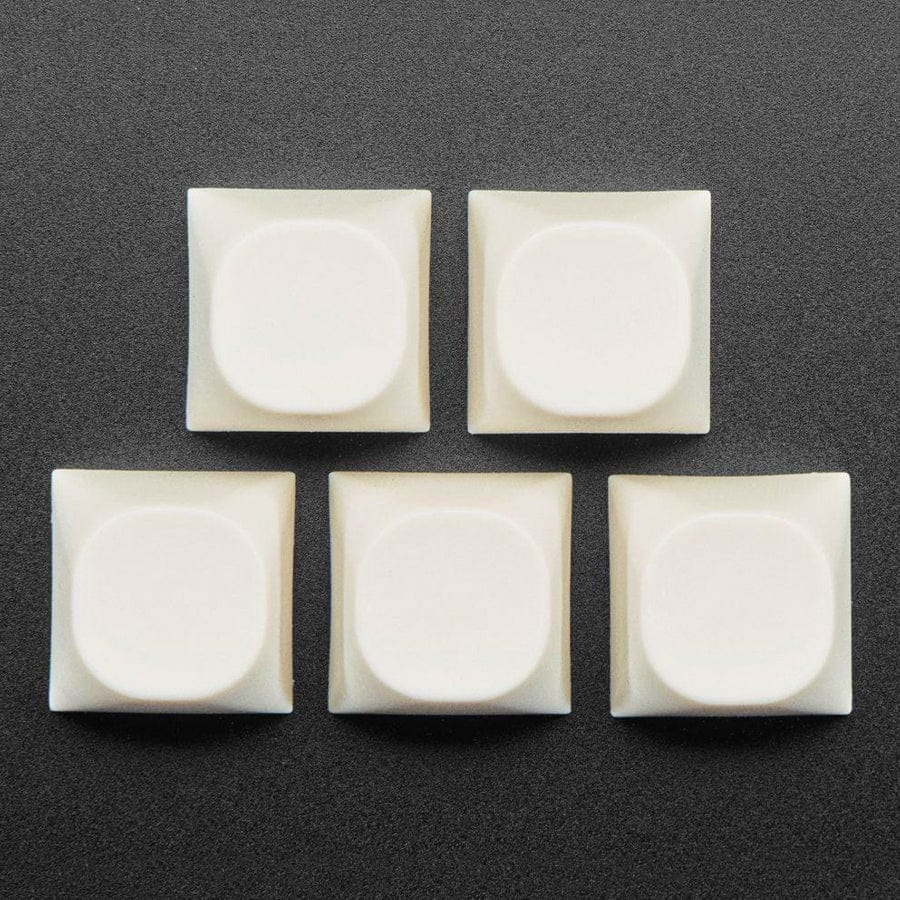 Milky White MA Keycaps for MX Compatible Switches - 5 pack - Image 3