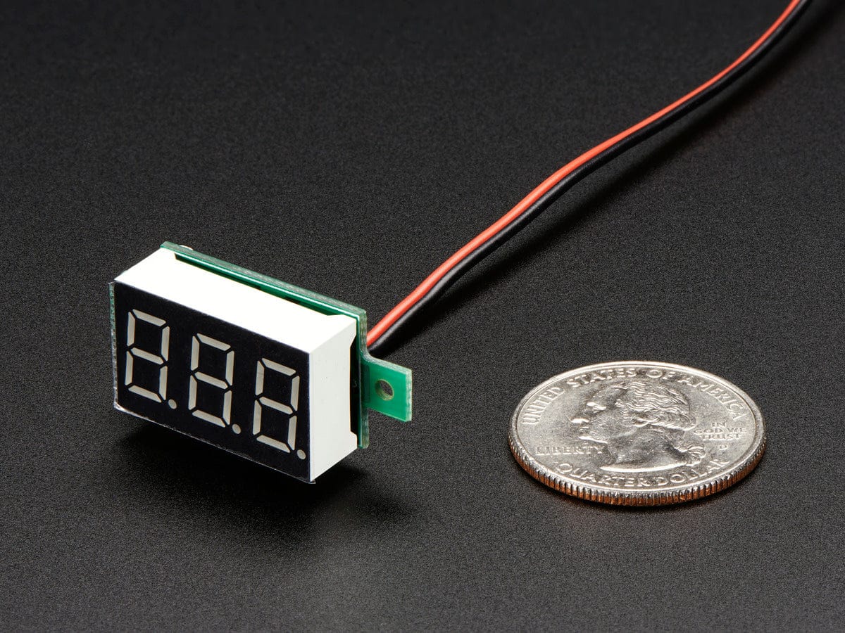 Mini 2-wire Volt Meter (3.2 - 30 VDC) - Image 2