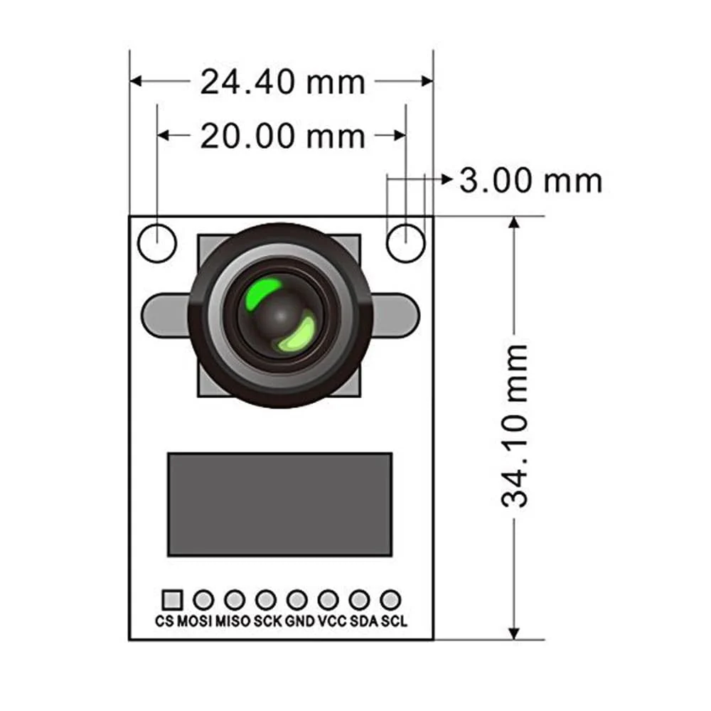Mini 2MP SPI Camera Module for Raspberry Pi Pico - Image 4