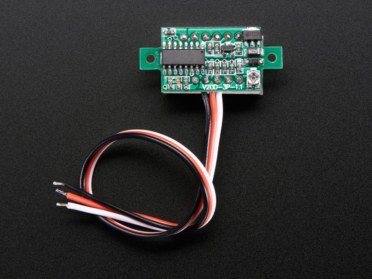 Mini 3-wire Volt Meter (0 - 99.9VDC) - Image 3