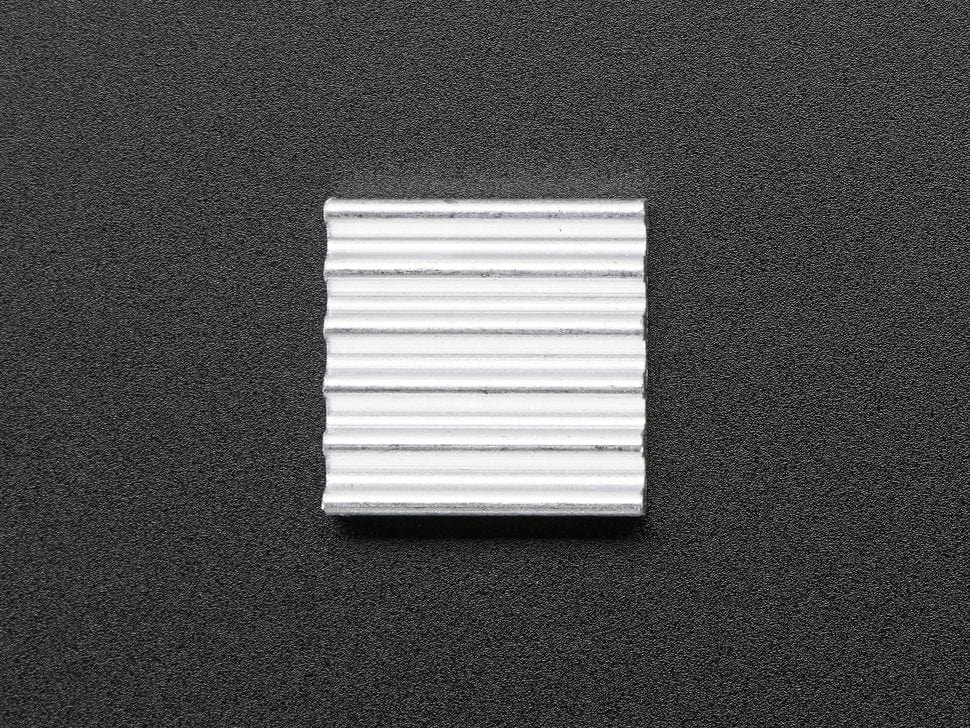Mini Aluminum Heat Sink for Raspberry Pi - 13 x 13 x 3mm - Image 3