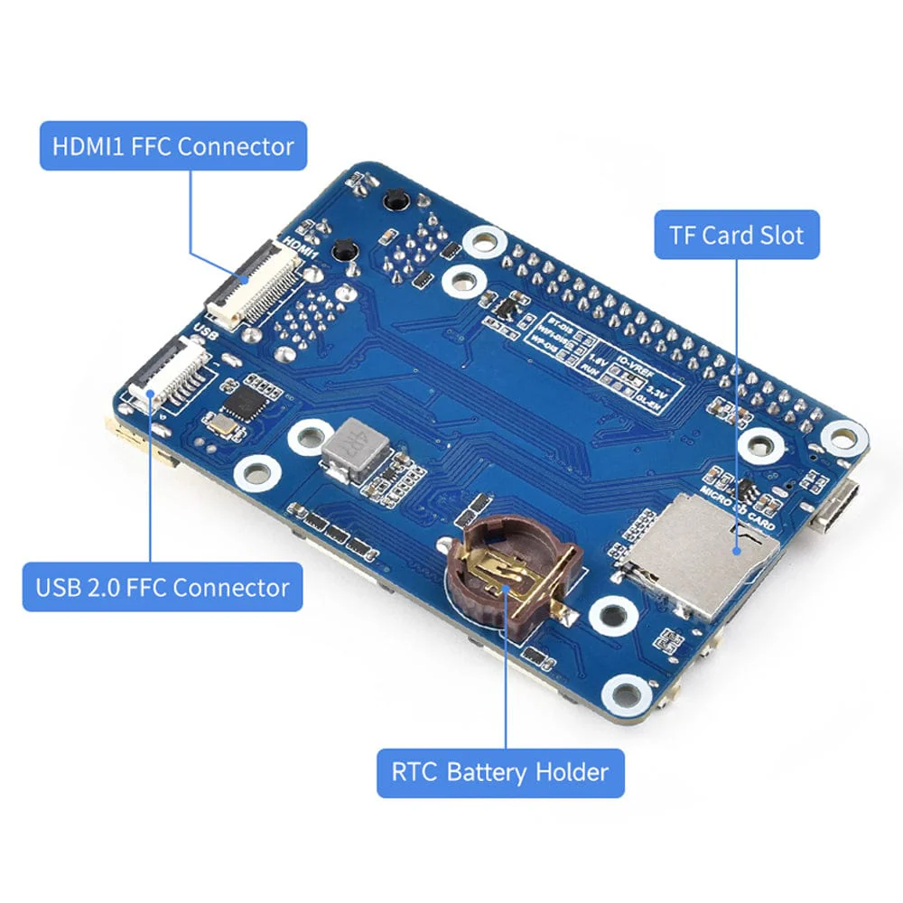 Mini Base Board (A) for Raspberry Pi CM5 - Image 5