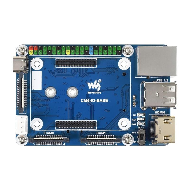 Mini Base Board (B) for Raspberry Pi Compute Module 4 (Rev 4) - Image 5