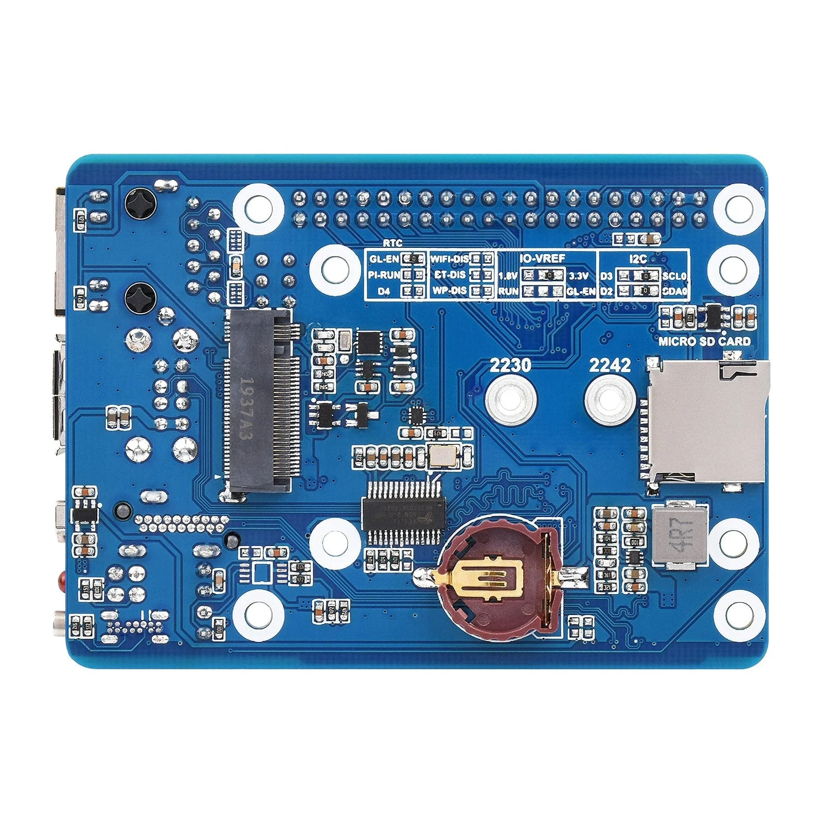Mini Base Board (C) for Raspberry Pi Compute Module 4 - Image 4