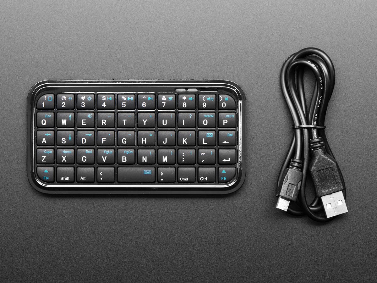Mini Bluetooth Keyboard – Black - Image 3