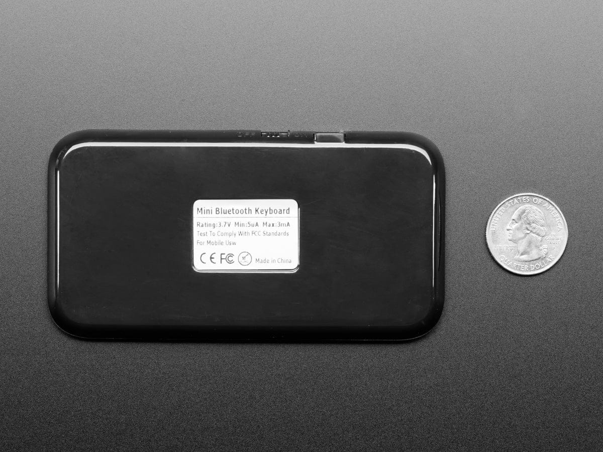 Mini Bluetooth Keyboard – Black - Image 4