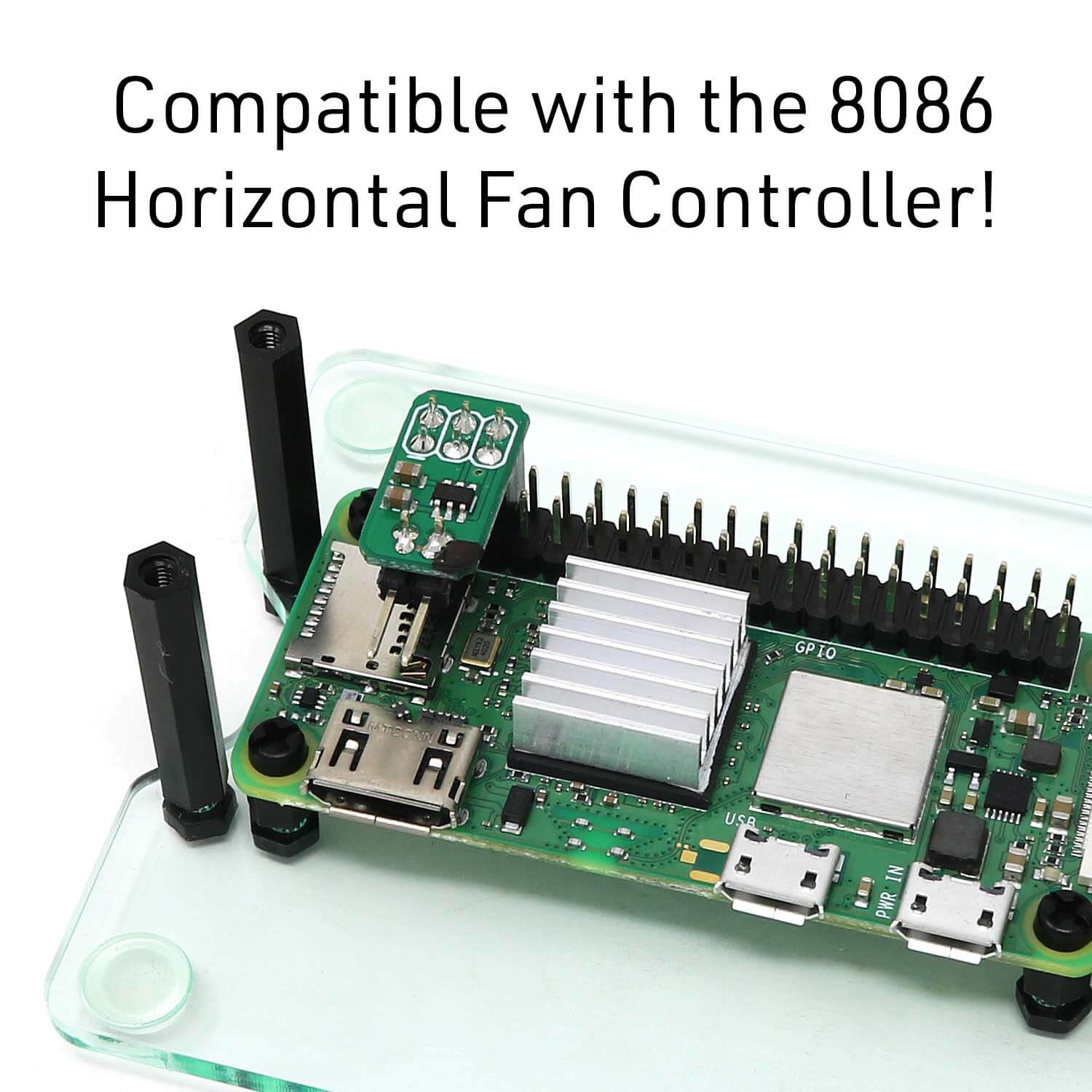 Mini Cluster Case for Raspberry Pi Zero 2 (with Fans) - Image 7