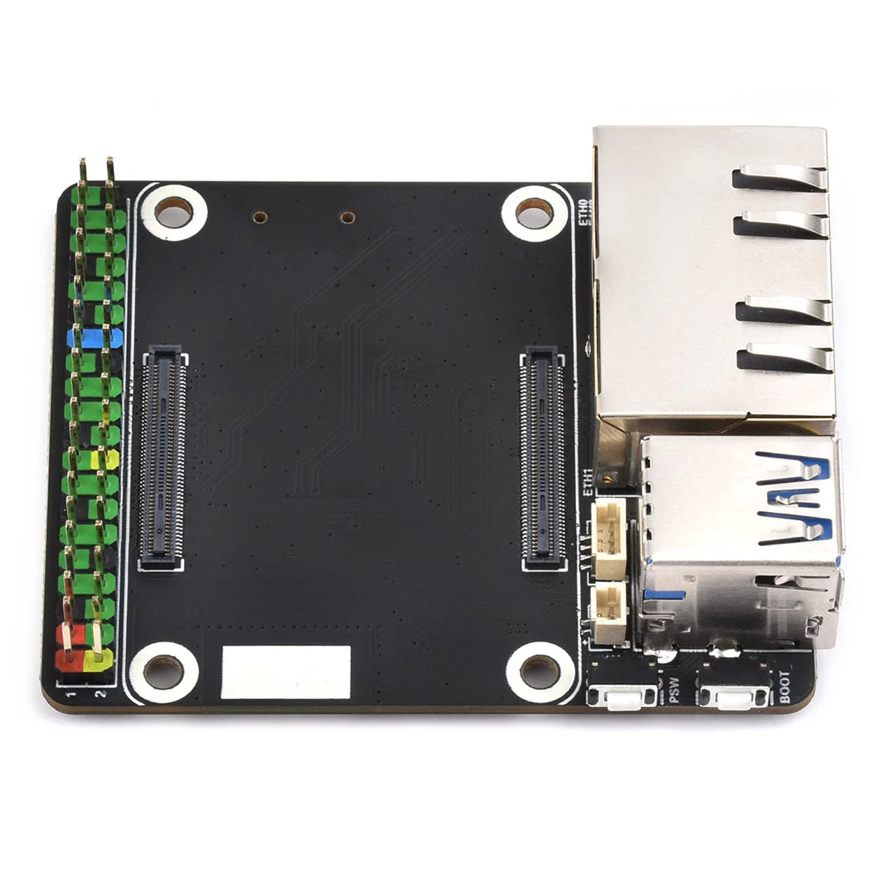 Mini Dual Gigabit Ethernet Base Board for CM5 - Image 3